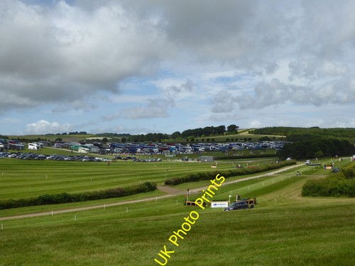 Photo 6x4 barbury castle horse - 6x4,