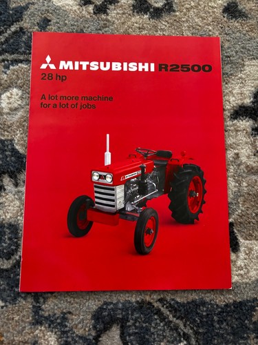Mitsubishi r2500 tractor - r2500,