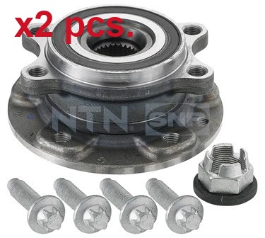 Pcs front wheel - x2,