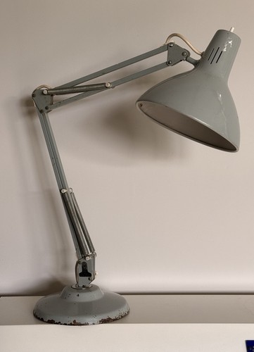 Vintage anglepoise lamp dove - vintage,