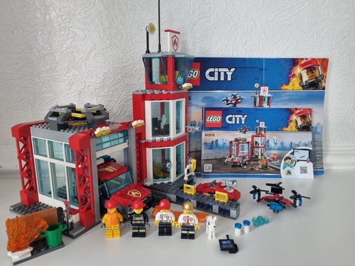 Lego city fire station - city,