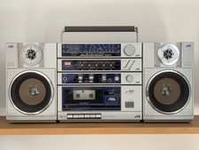 Vintage JVC PC-150 Portable Component System. Boombox/Ghetto Blaster.