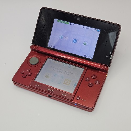 Nintendo 3ds red handheld - red,