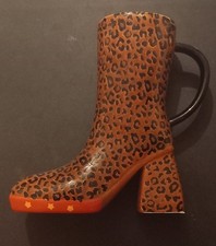 Leopard Print Ceramic Mug. Fun