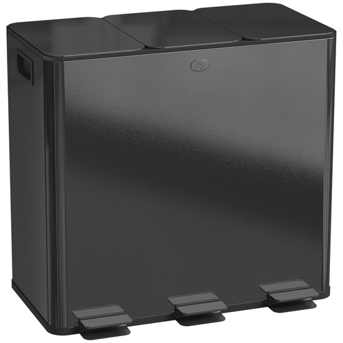Homcom 20l triple kitchen - 3, x
