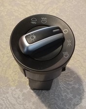 Genuine VW Bora Golf MK4 R32 Anniversary Headlight Switch chrome with fog