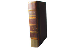 C.1905 Leather Bound Large Book- The Works of Lord Byron Vol I