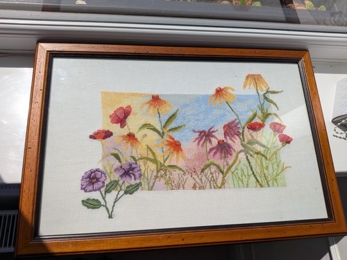 Large framed completed - large,