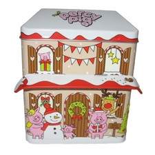 Percy Pig Christmas Biscuit