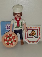 Playmobil series 22 woman pizza maker for home restaurant city