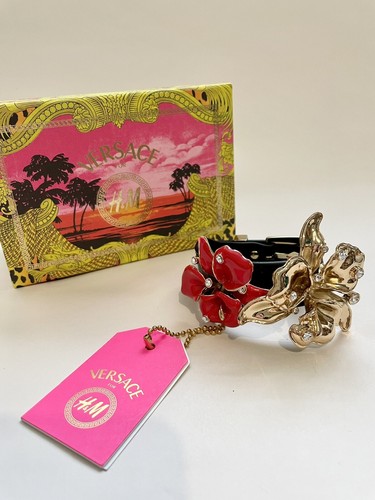 Rare genuine versace h - -,