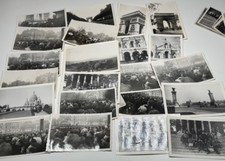 Lot Privately Taken Liberation of France Parade 1944 WW2 Photographs UK Soldier