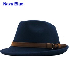 Mens Women Fedora Hat Jazz