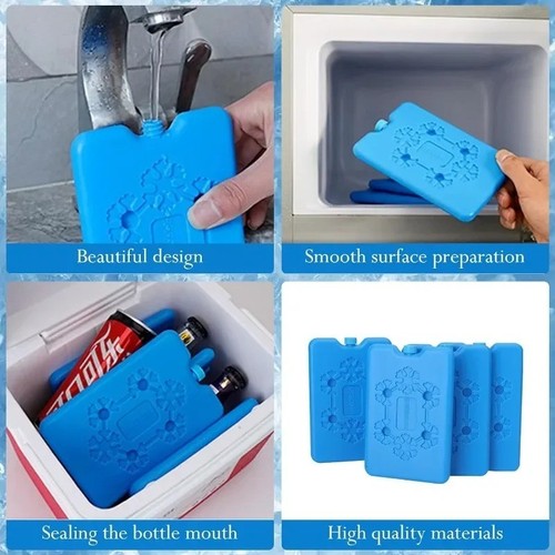 Freezer ice blocks reusable - blocks,