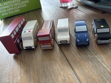 Le Toy Van Wooden Vehicles Van Bus Fire Engine Police Car Taxi