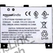New Battery For Amazon Kindle 2 D00511 D00701 DX DXG D00801 S11S01A S11S01B