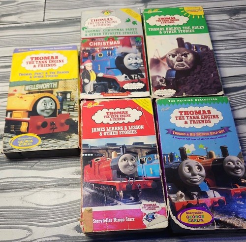 Thomas friends 5 vhs tapes - thomas,