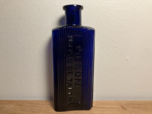Cobalt blue rectangular poison - rectangular,