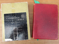 Cambridge Cameo Bible | Red Calf Skin Leather Bound & Indian Paper