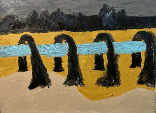 Original painting x40 - original,
