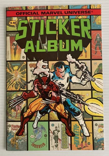 1986 marvel universe sticker - 1986,