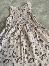 Girls' Pink Sleeveless Unicorn