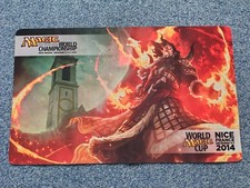 MTG MAGIC THE GATHERING WORLD CHAMPIONSHIPS CUP 2014 EXC PLAYMAT NICE VG USED CN