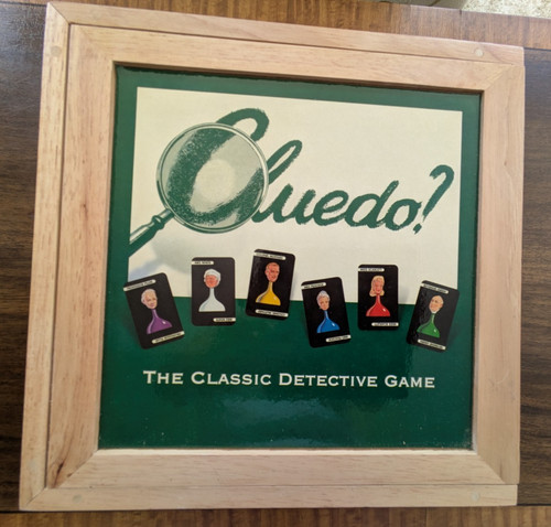 Cluedo detective board game - board,