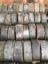 60 Reclaimed bull nose Victorian Blue Coping Stones Bricks