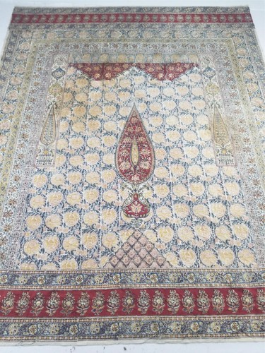 Vintage indian kalamkari hand - indian,