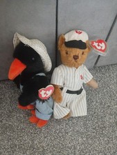 TY ATTIC RETIRED VINTAGE- ORIGINAL BEANIE BABY - COOPER & CAWLEY