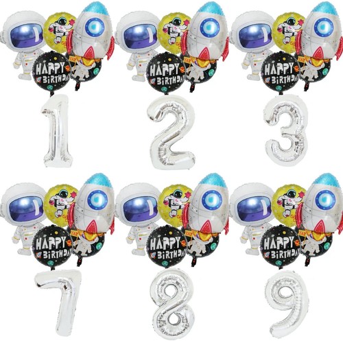 6pcs space theme - 6pcs, balloons