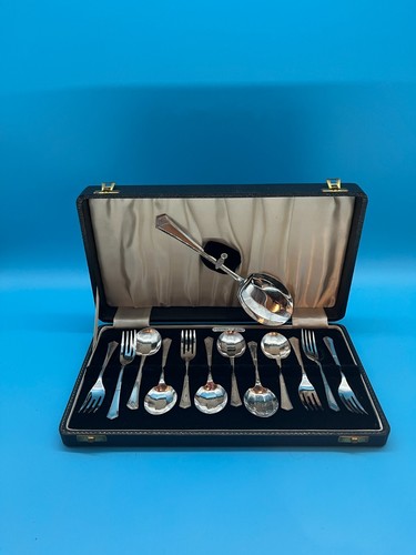 Vintage set silver plate - set,