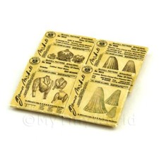 4 Dolls House Miniature