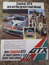 CASTROL-DTV THE CARS THE DRIVERS SUPER SALOON GERRY MARSHALL ADVERT A4 FILE 5