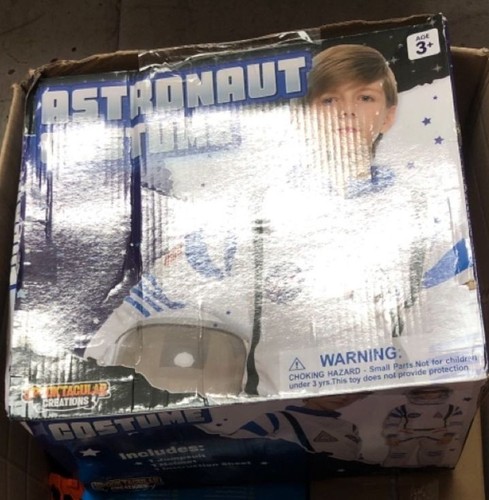 Astronaut costume with helmet - costume,