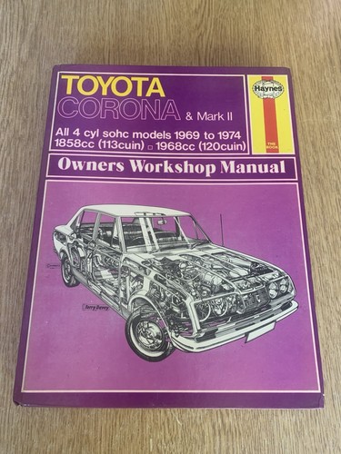 Toyota corona haynes workshop - corona,