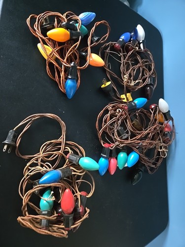 Vintage noma christmas lights - christmas,