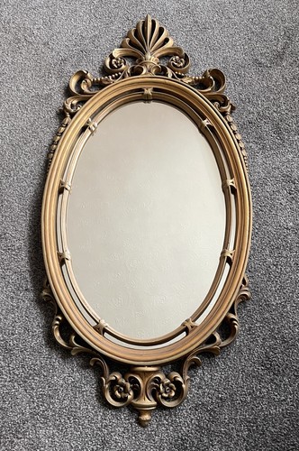 Large ornate gilt rococo wall - large,