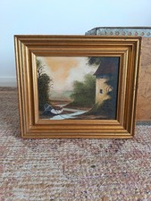 Ken Hammond Framed Scenery Oil