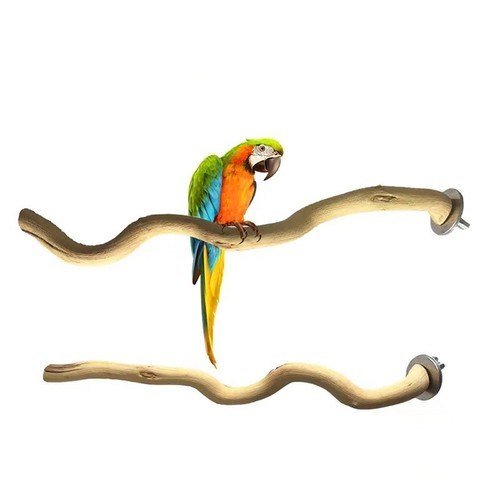 Parrot swing natural wooden - swing,
