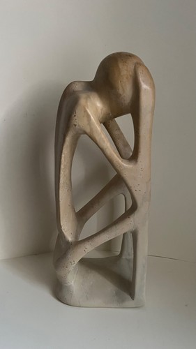Vintage abstract soapstone - abstract,