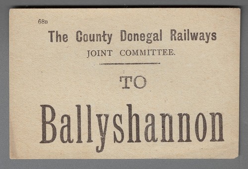 County donegal railways joint - donegal,