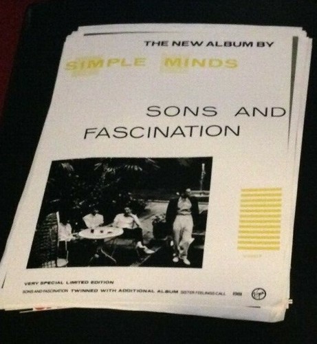 Simple minds sons and - simple,