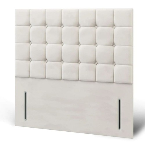 Plush velvet cube - cube, headboard