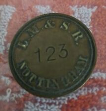 L.M.S.R Railway Check Token