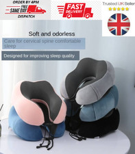 Memory Foam U Shaped Travel Pillow Neck Support Soft Head Rest Car Plane Cushion