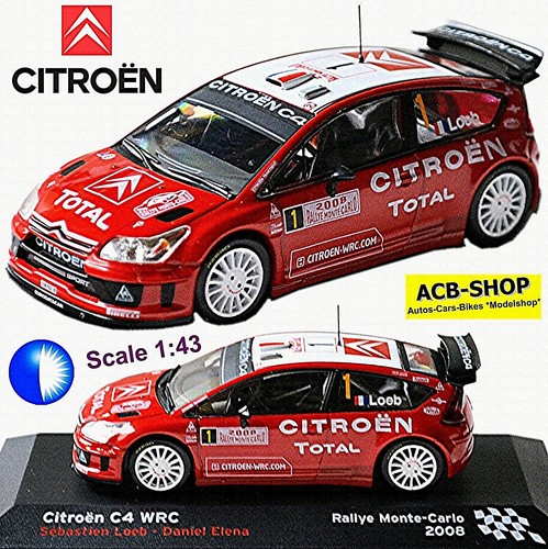 Citroen wrc rally monte - c4,
