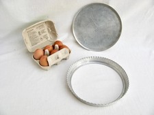 9" flan ring quiche tin with