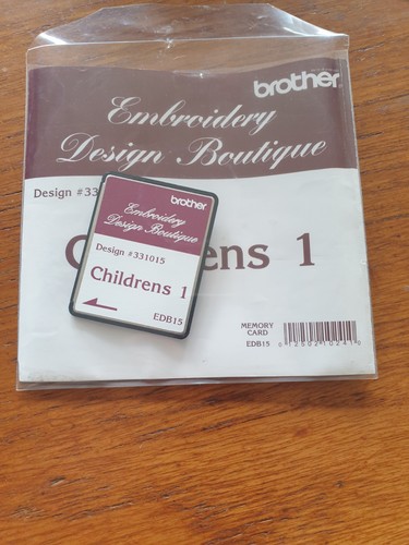 Brother embroidery design card - brother,
